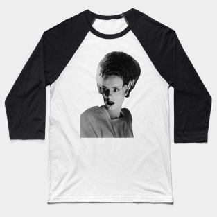 Bride of Frankenstein Baseball T-Shirt